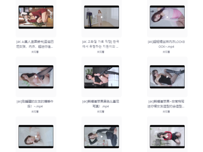 特别福利！韩国美女模特/内衣/丝袜 试穿/换衣合集，4K超高清画质，共28GB