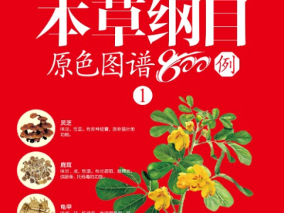 《本草纲目原色图谱800例》高清PDF电子书四册