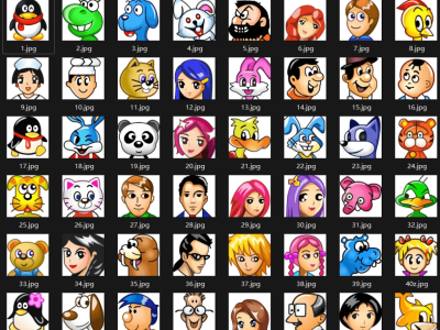 QQ经典怀旧头像高清合集