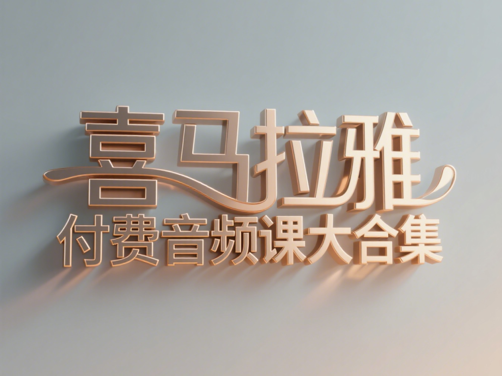 图片[1]-xi马拉雅付费音频课大合集，单套课程价值不低于19.9，共126套-掘金谷