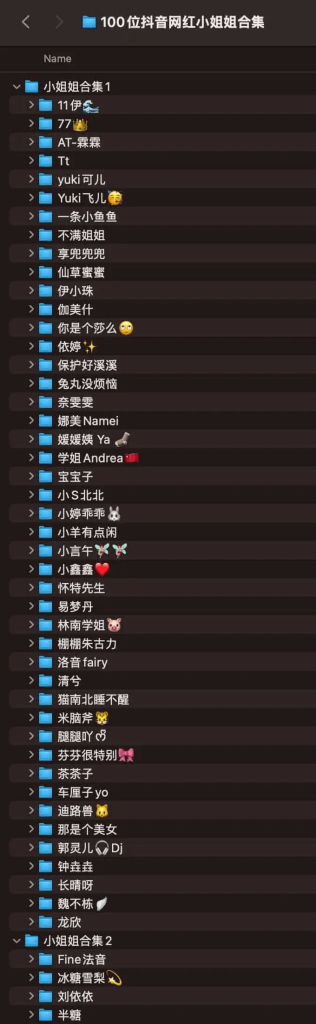 图片[2]-上百位网红小姐姐合集，抖音上的流量密码-掘金谷